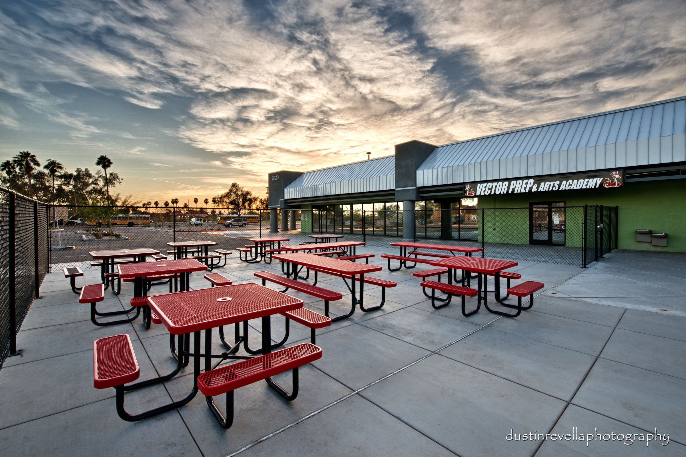 Skyline Chandler Outdoor Dining Area