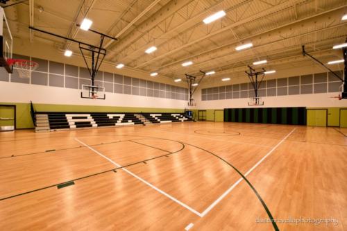 Vector Prep Academy basketball court