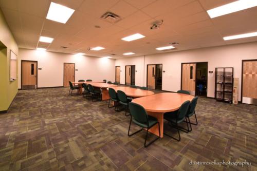 conference room at Vector Prep Academy