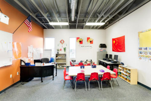 Chinese immersion classroom