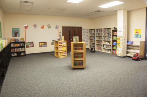 A small school library