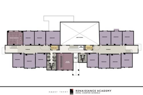 Additional floor plans for Renaissance Academy