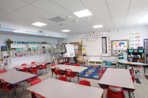 Elementary student classroom at CCA