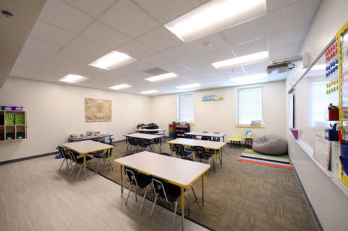 Full classroom of Davidson Charter Academy